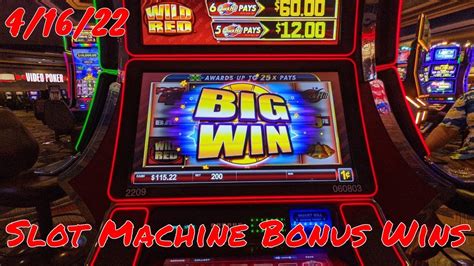 2022 slot machine jackpot winners.
